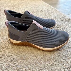 NEW w/out Tags RYKA Women's Echo Knit Slip On Sneakers- Flintstone Blue- 9.5M